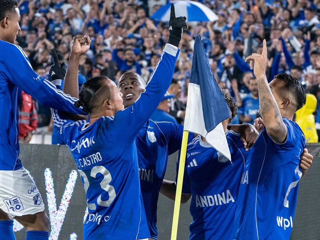 “Jugamos con el corazón”: Contreras lidera la goleada de Millonarios 3-0 ante Nacional