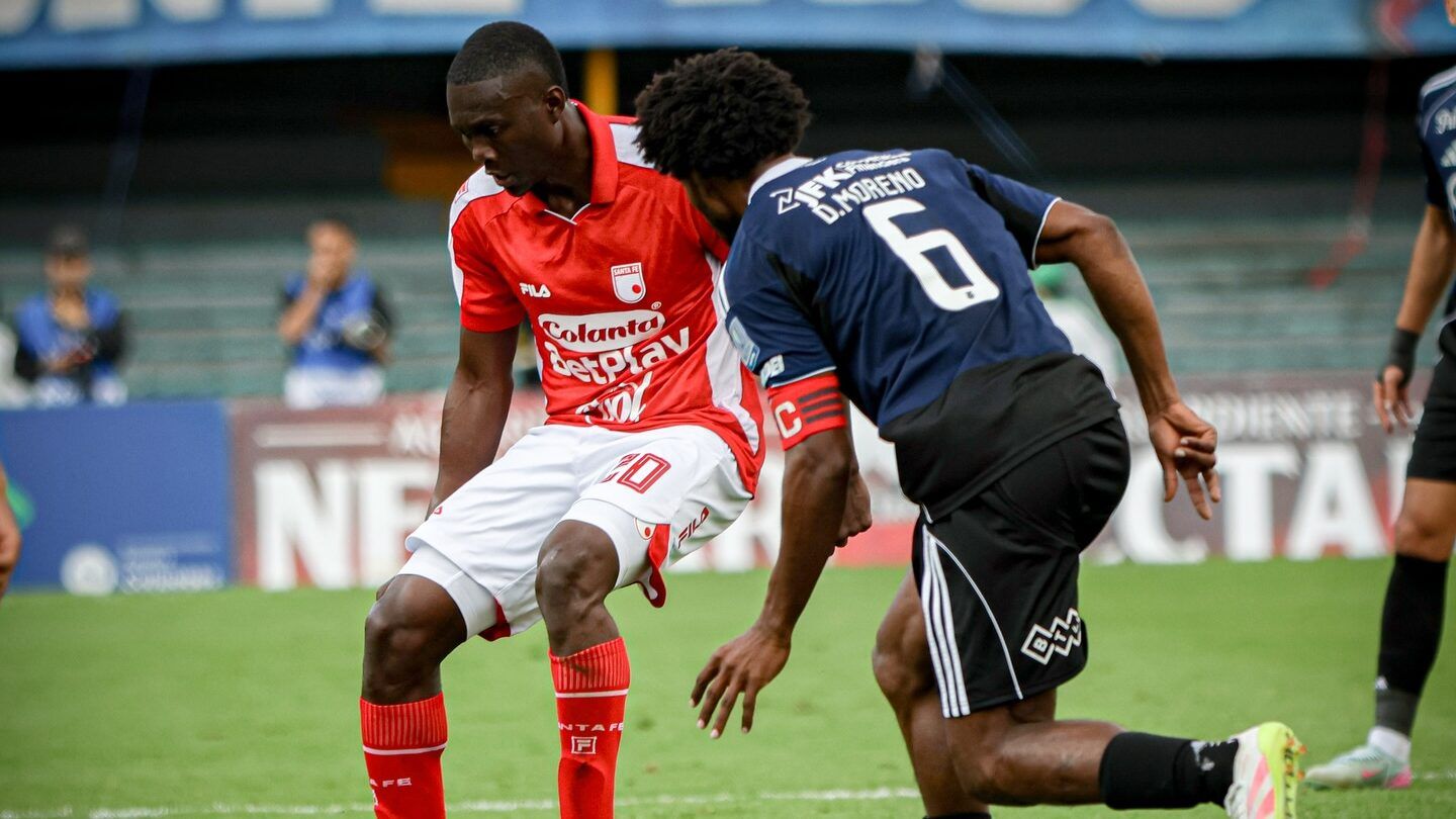 Santa Fe gana pero deja dudas ante Independiente Medellín