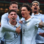 La garra charrúa apareció al final: Uruguay salvó un empate ante Inglaterra