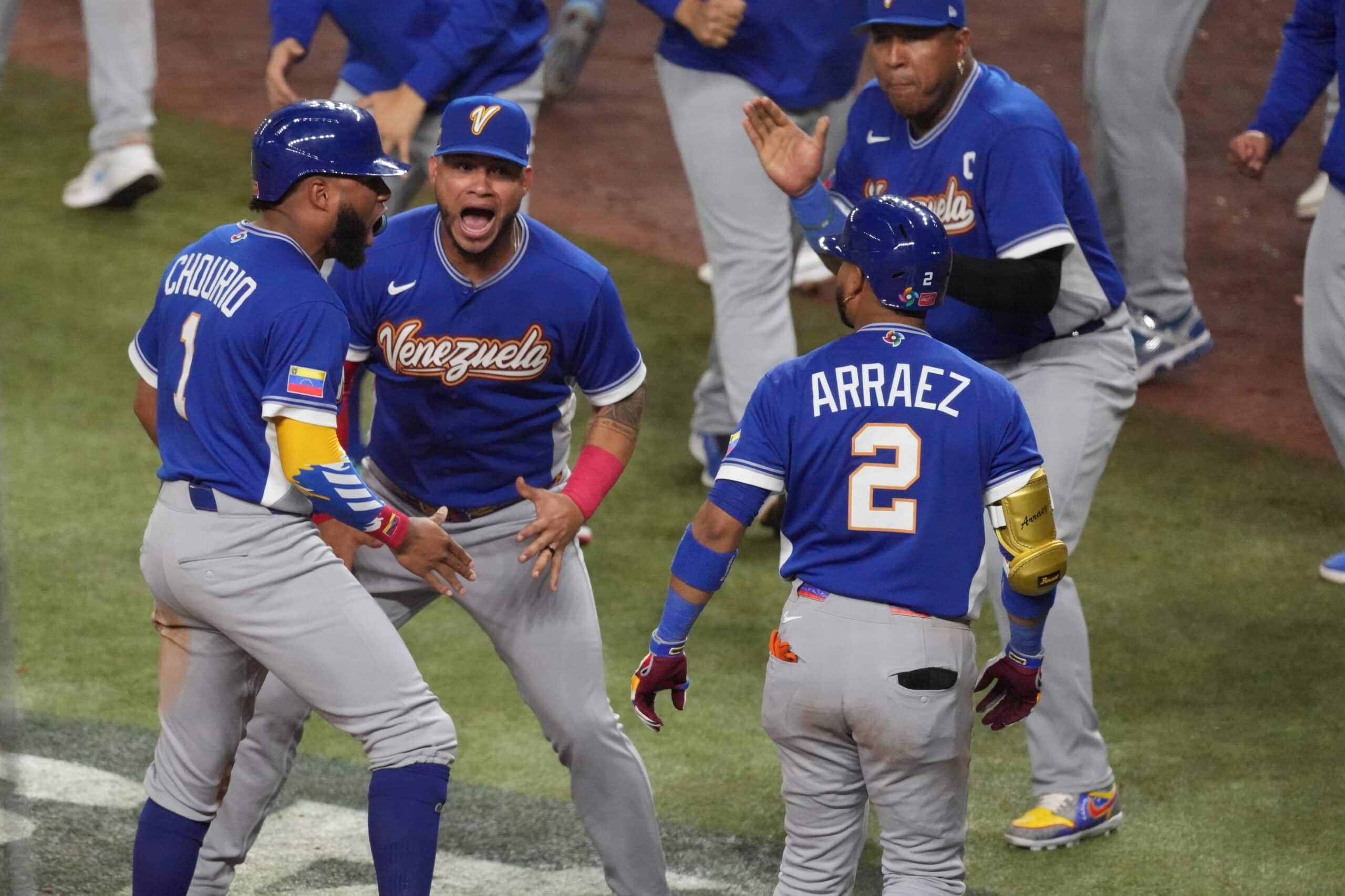 Venezuela finalista del Clásico Mundial tras eliminar a la invicta Italia