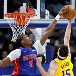 Pistons se imponen y cortaron la racha ganadora de los Lakers