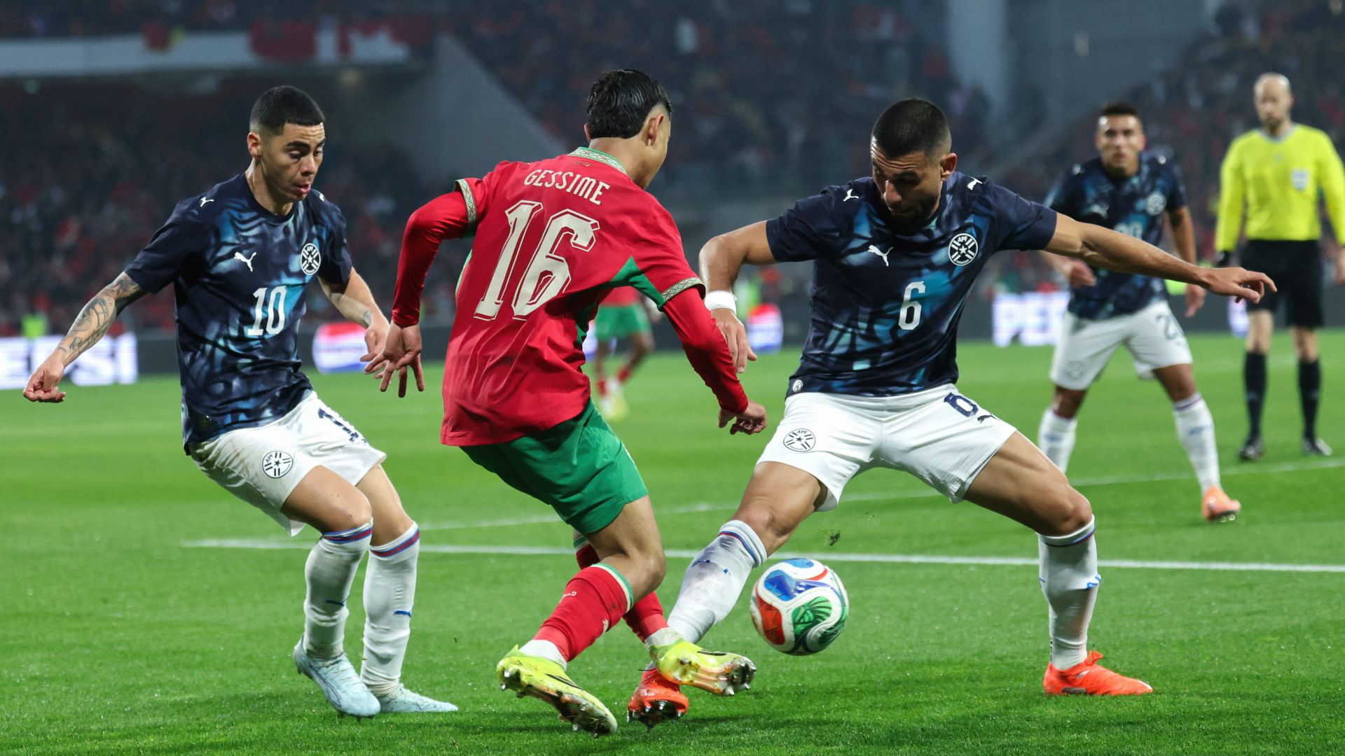 Paraguay cerró la fecha FIFA con una caída ante Marruecos