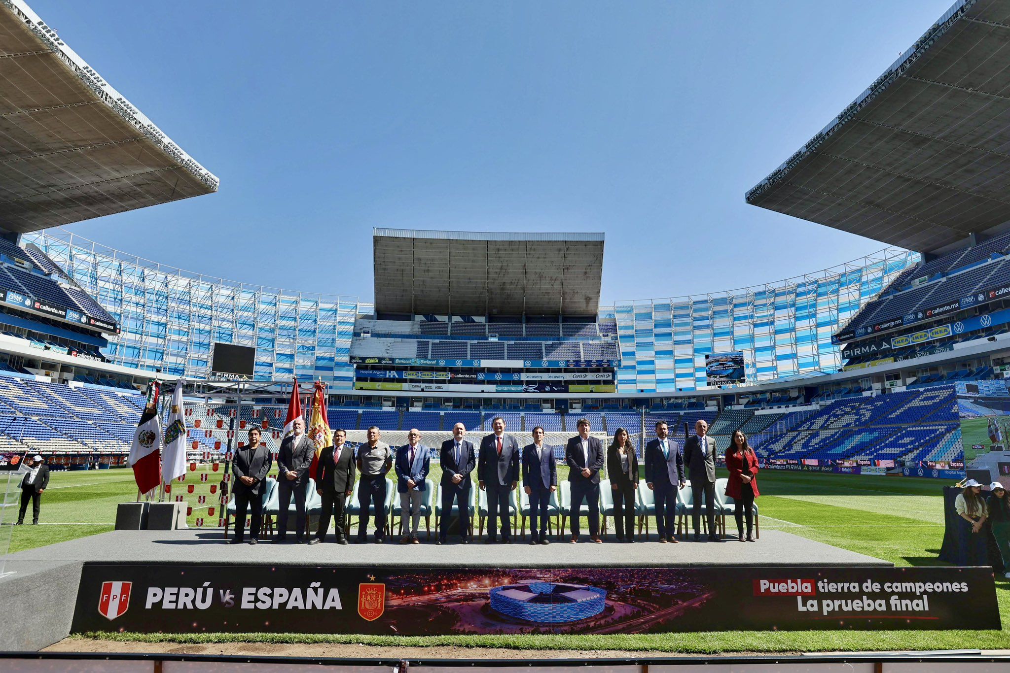 España y Perú se encuentran en Puebla: fútbol, ilusión y nuevo comienzo rumbo al 2026