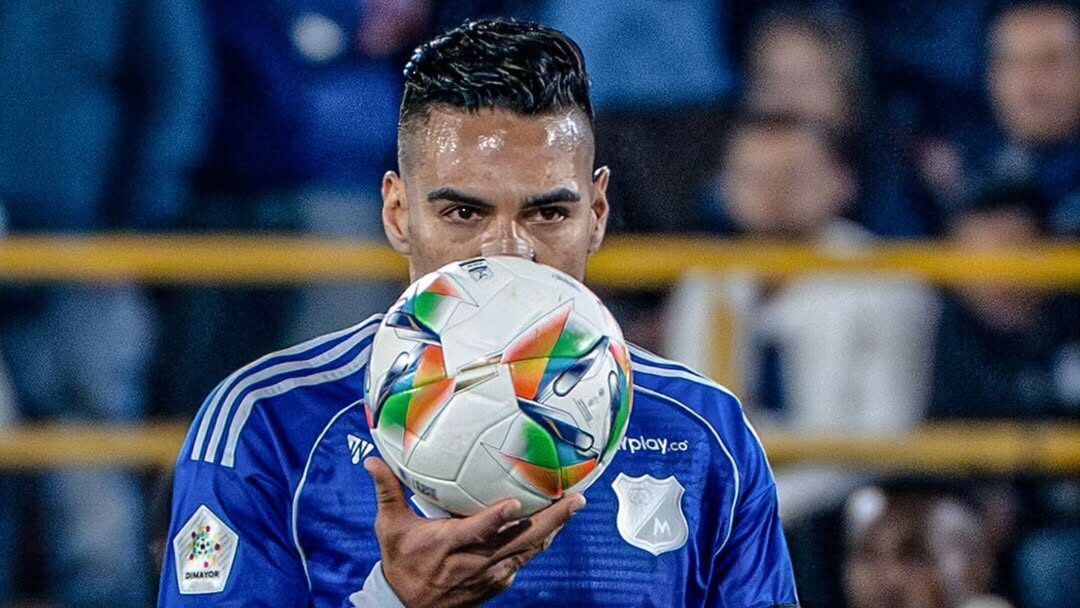 Radamel Falcao tras el Millonarios 1-1 Santa Fe: "Se vienen tres finales"