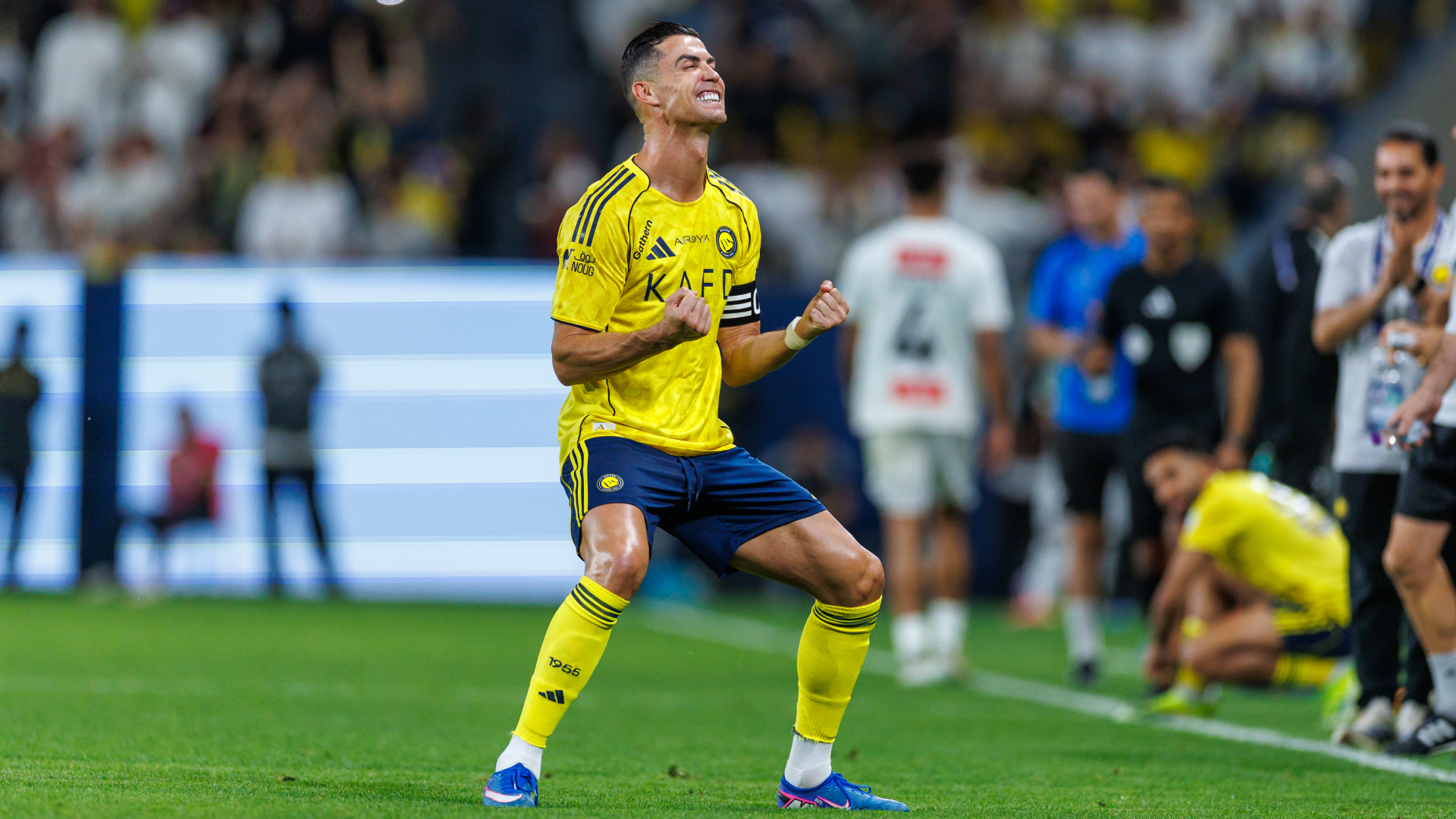 Cristiano Ronaldo marcó su gol 968 en el triunfo de Al Nassr sobre Al Okhdood