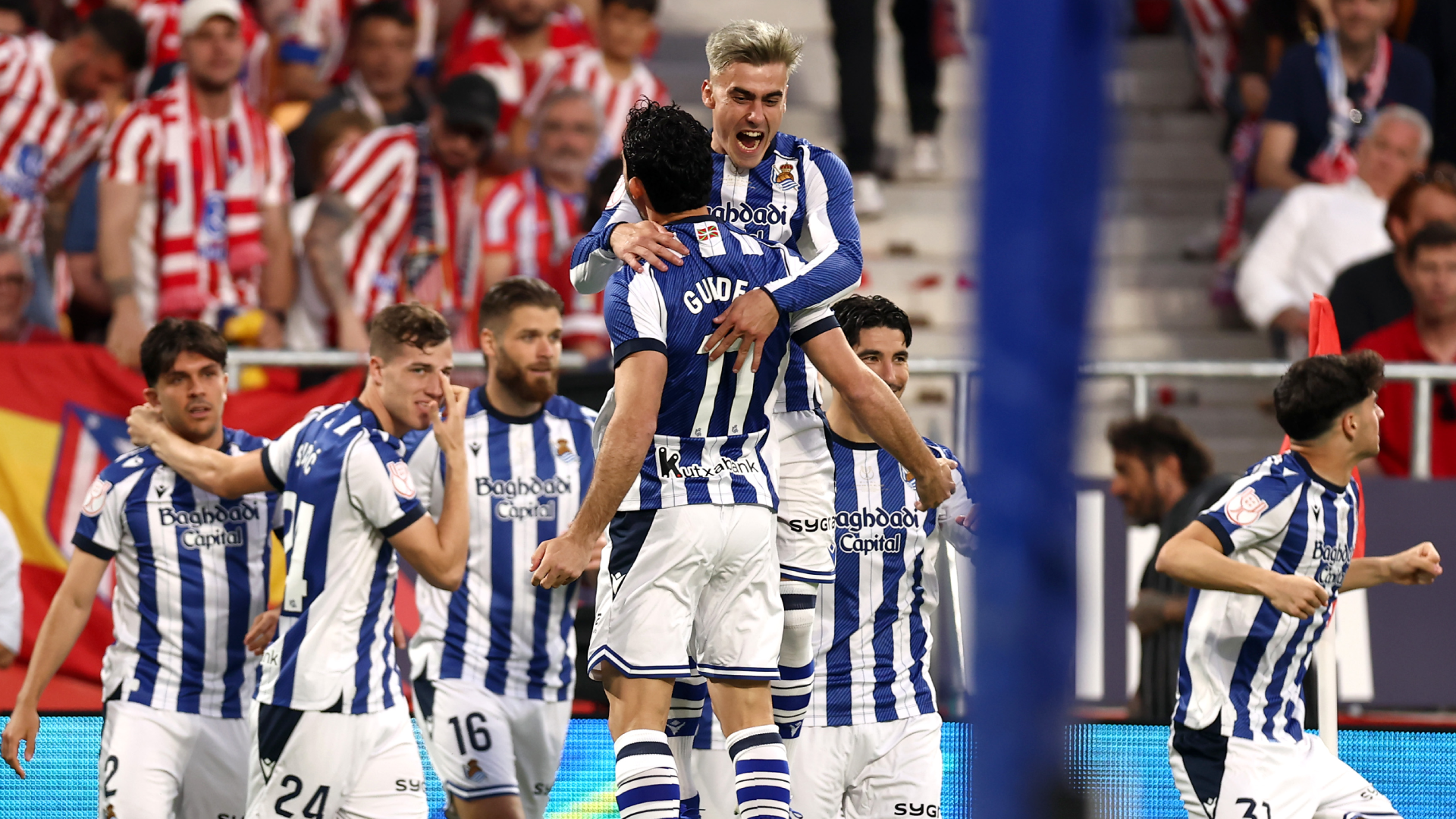 Real Sociedad venció al Atlético de Madrid en los penales y es el campeón de la Copa del Rey