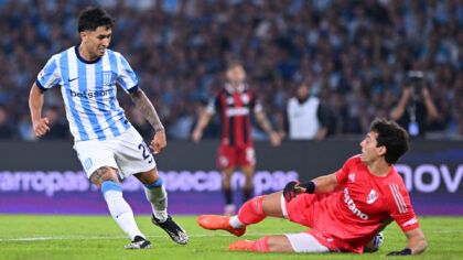 River festejó en el clásico ante Racing