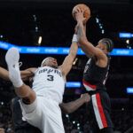 Trail Blazers nivelaron la serie ante Spurs y "Wemby" encendió las alarmas