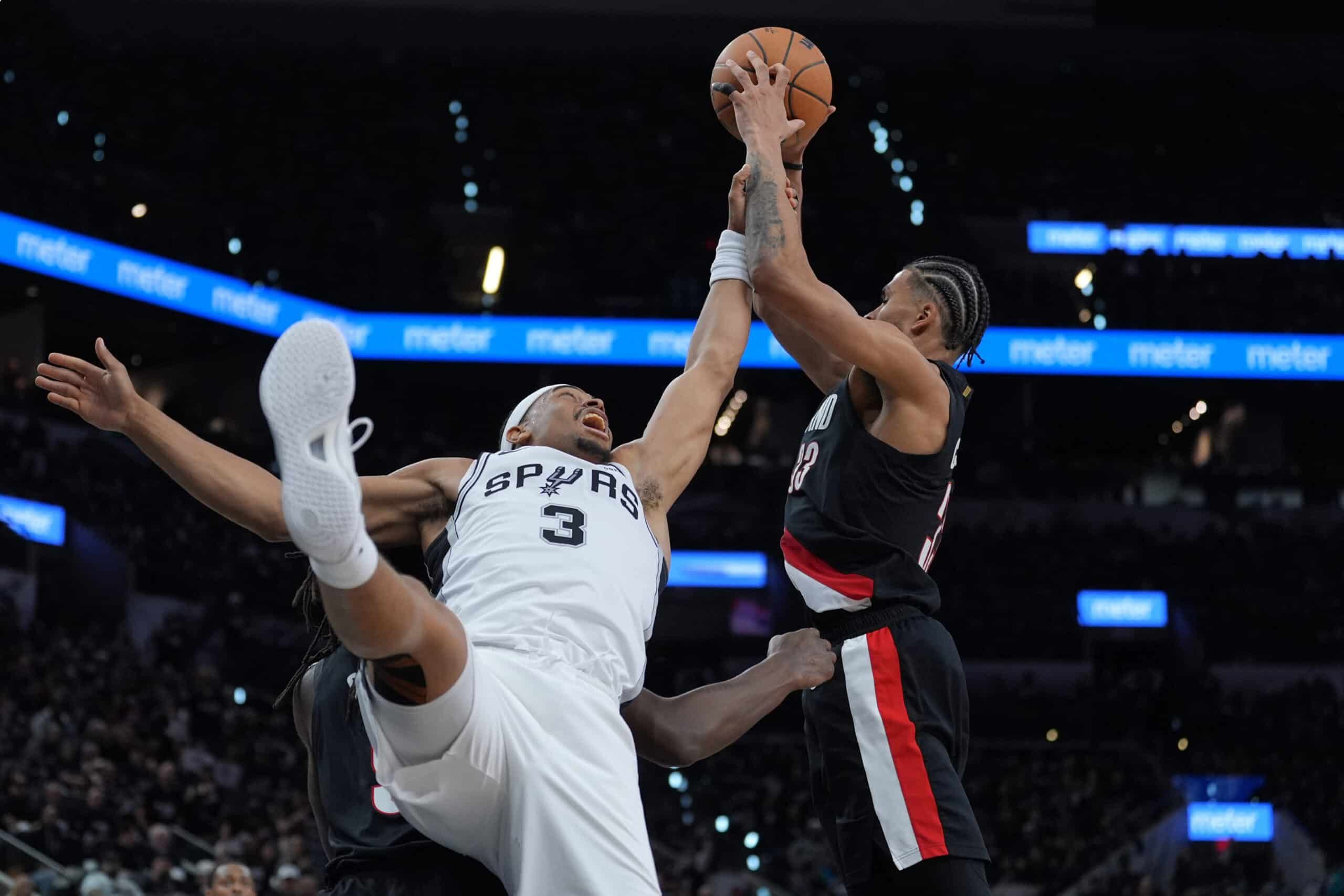 Trail Blazers nivelaron la serie ante Spurs y "Wemby" encendió las alarmas