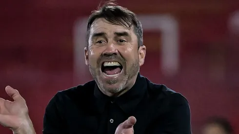 Coudet acumula 16 encuentros dirigidos desde su llegada a River. Foto:Getty Images
