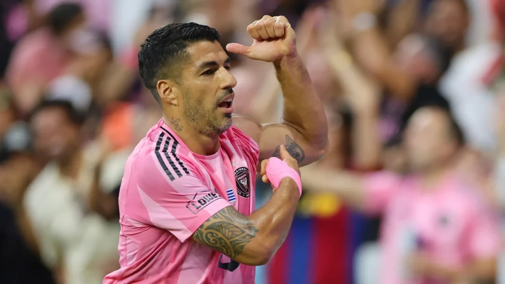 Gran noche del uruguayo en el Inter Miami CF v Philadelphia Union Foto: Megan Briggs/GettyImages