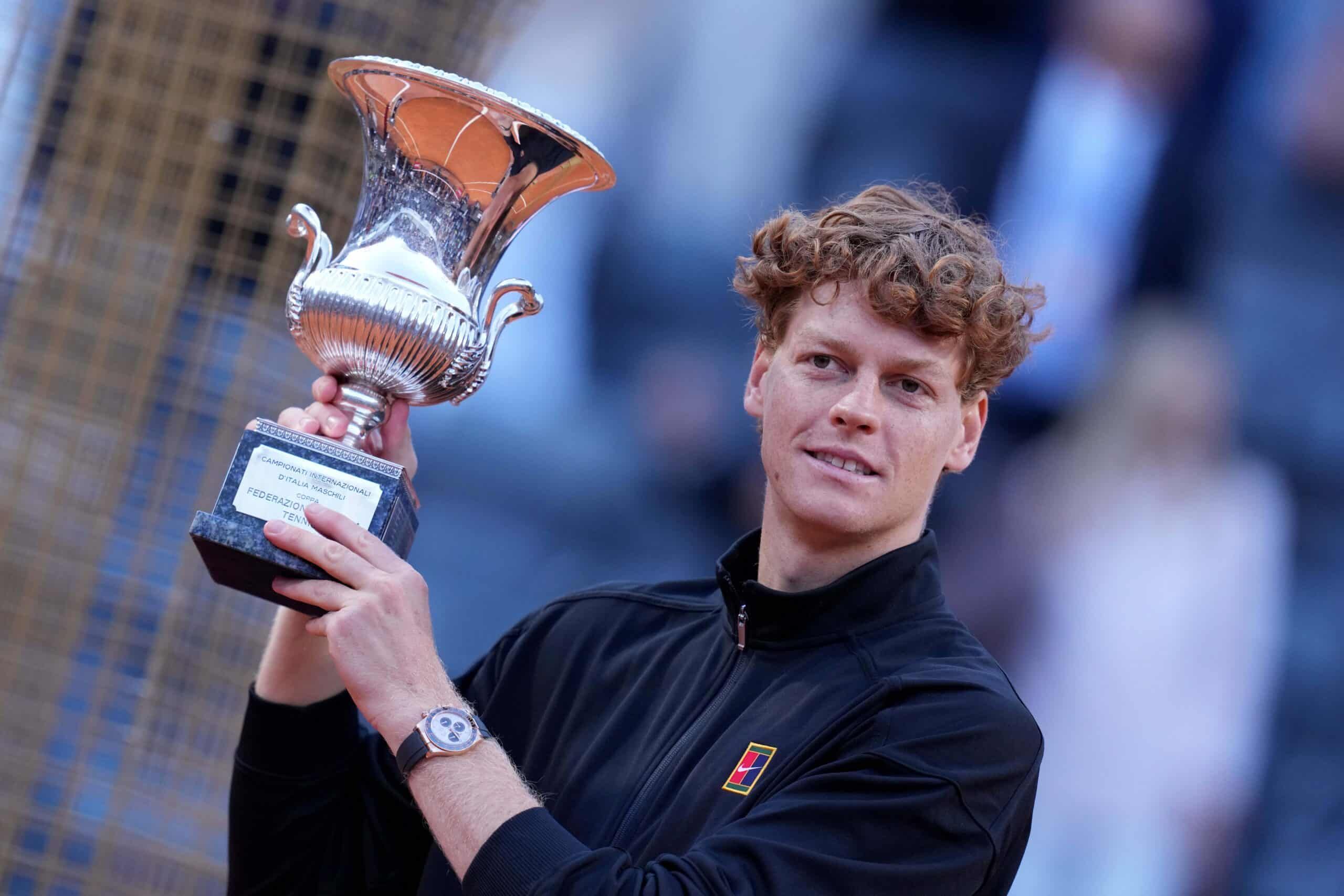 Sinner legendario: completó el Career Golden Masters tras imponerse en Roma