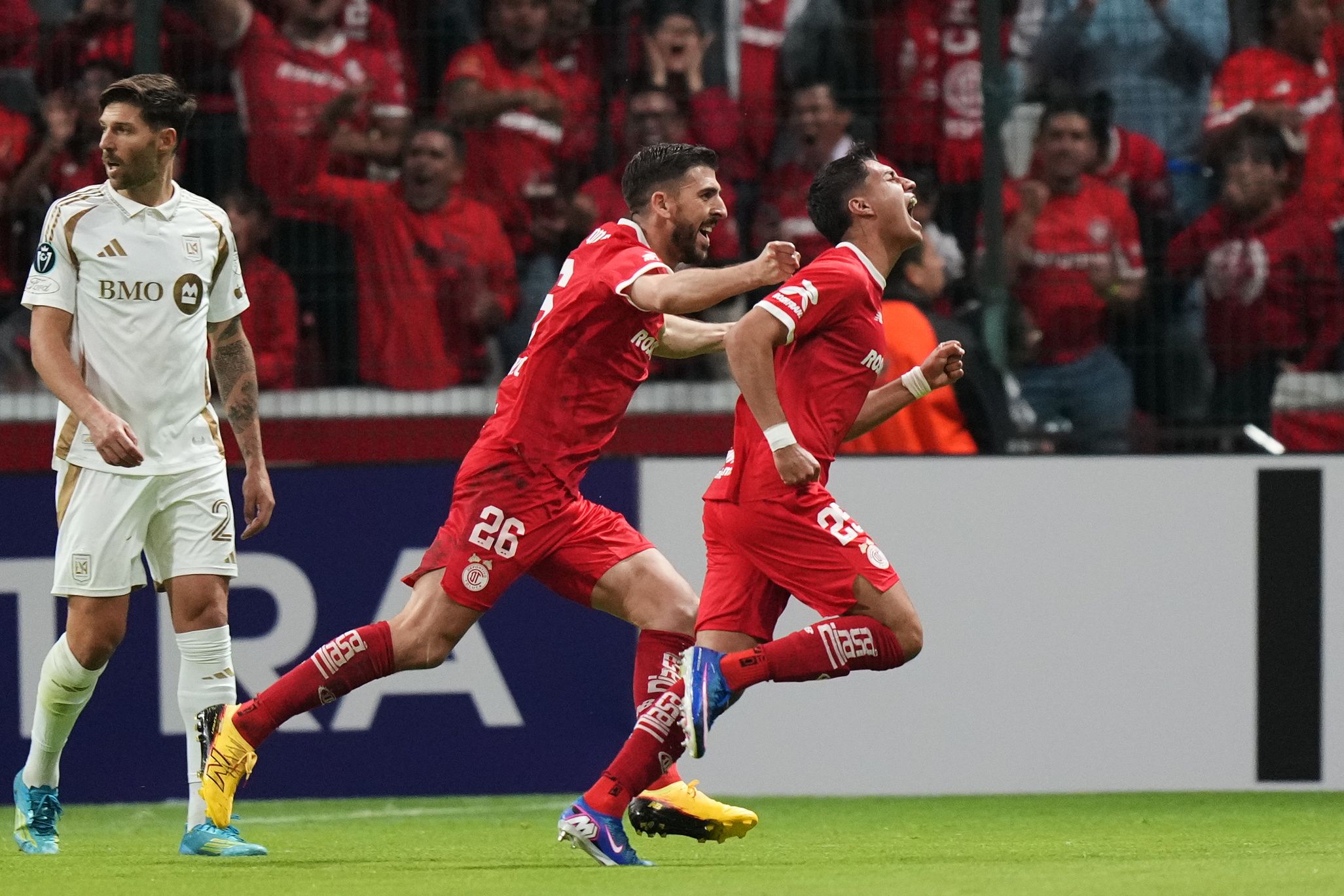 Toluca aplasta a Los Angeles FC y avanza a la final de la Concachampions