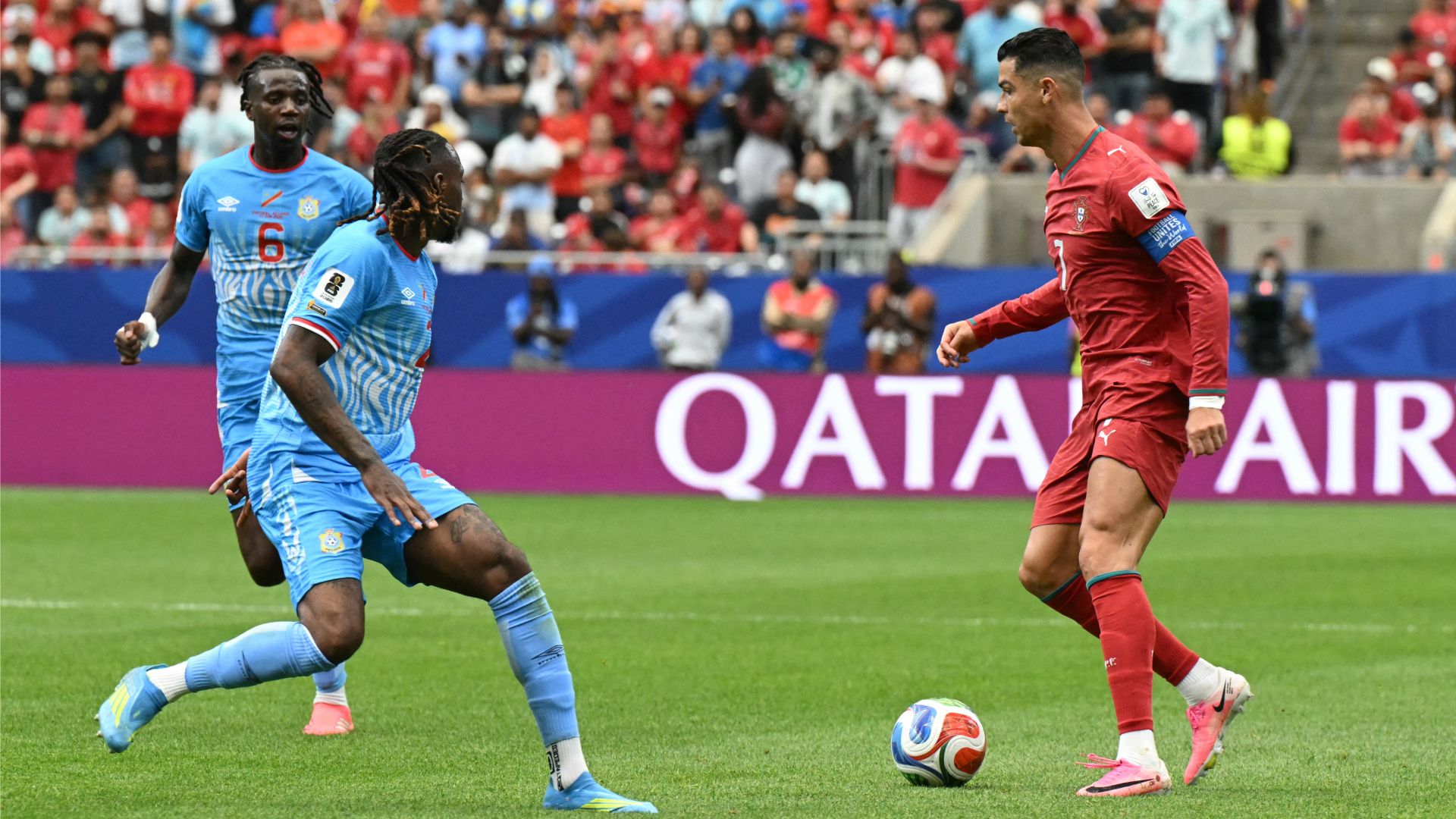 Portugal debutó con un decepcionante empate frente a RD Congo
