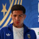 Enzo Fernández: "Me gusta ser la base del equipo y tener mucho contacto con la pelota"