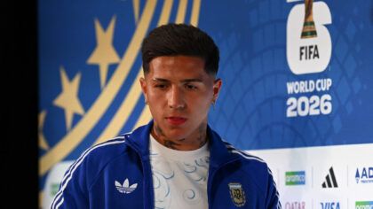 Enzo Fernández: "Me gusta ser la base del equipo y tener mucho contacto con la pelota"