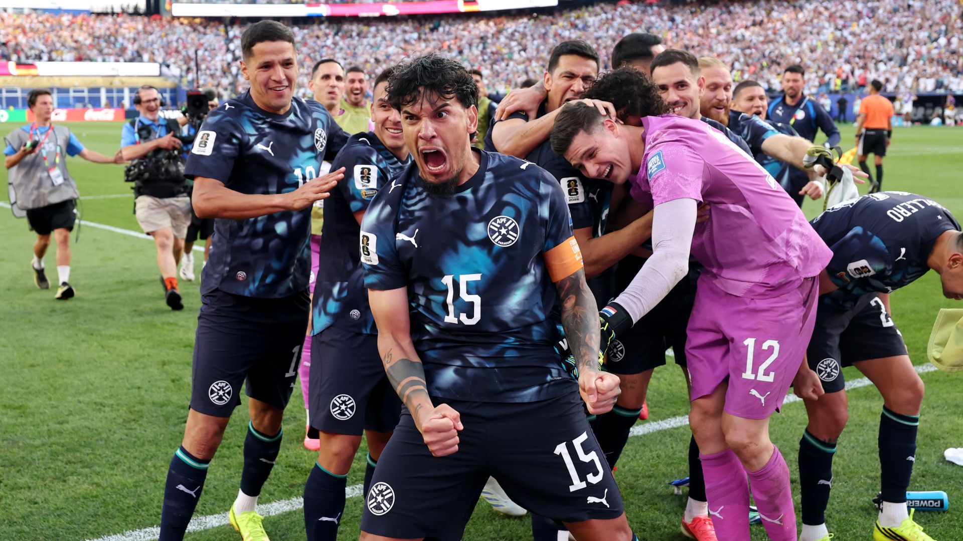 Crónica de una hazaña: con Gill como héroe, Paraguay eliminó a Alemania y espera por Francia o Suecia