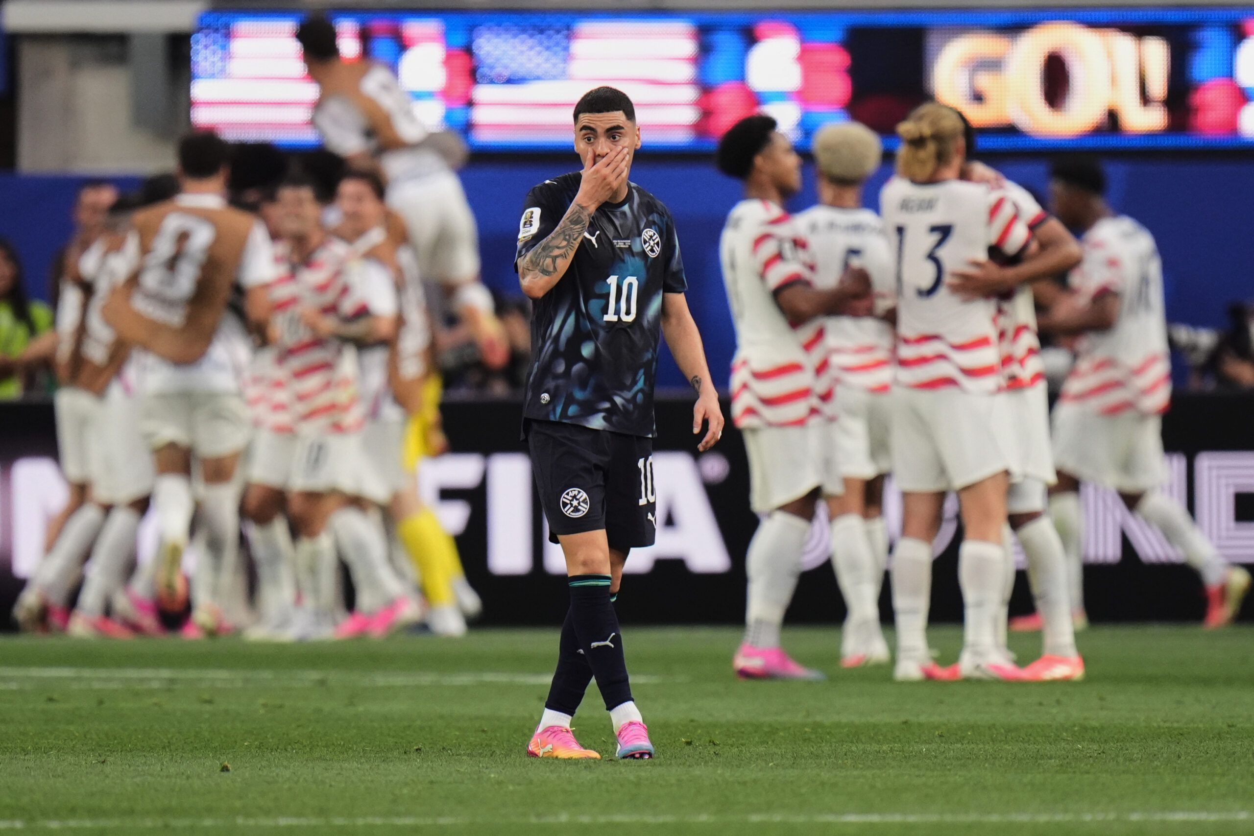 Debut alarmante de Paraguay: la Albirroja fue superada y goleada 4-1 por Estados Unidos