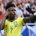 Brasil goleó a Escocia con doblete de Vini y espera rival en dieciseisavos