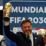 Alejandro Domínguez anunció que el Mundial 2030 será "una competencia con 64 equipos"