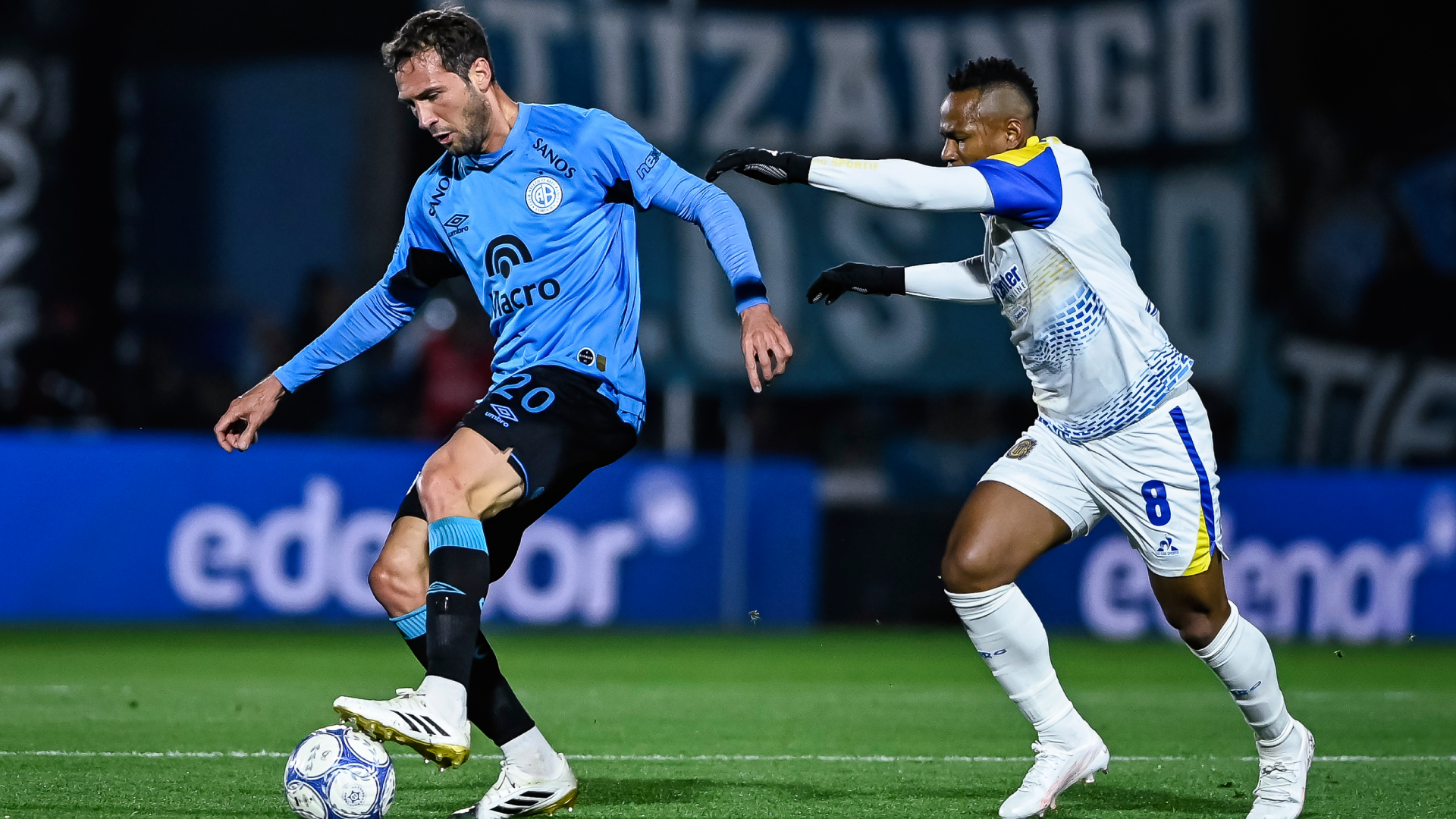 Belgrano arrancó la defensa del título con un triunfo agónico ante Rosario Central