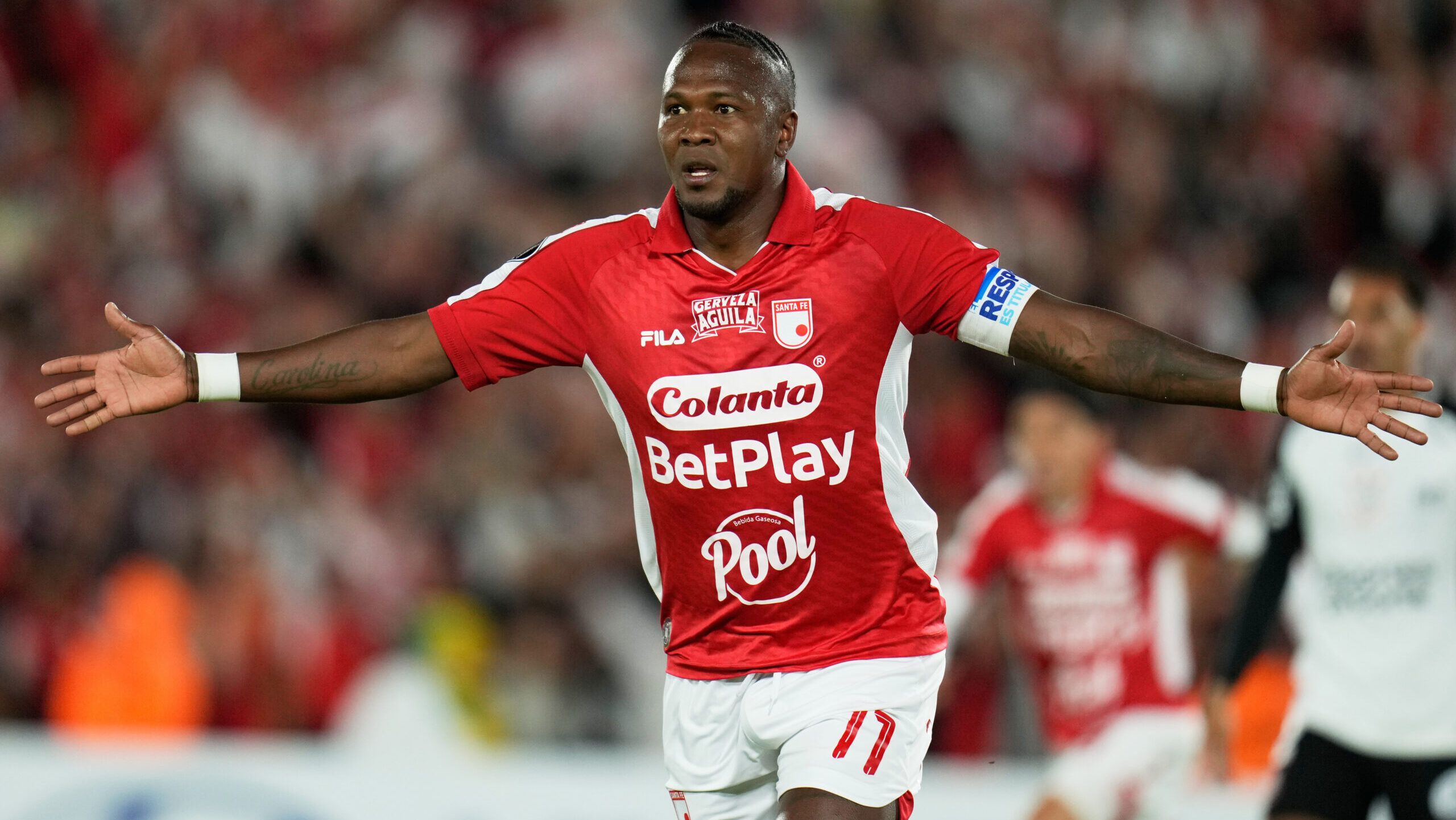 A los 41 años, Hugo Rodallega desafía el tiempo y sigue haciendo historia con Santa Fe