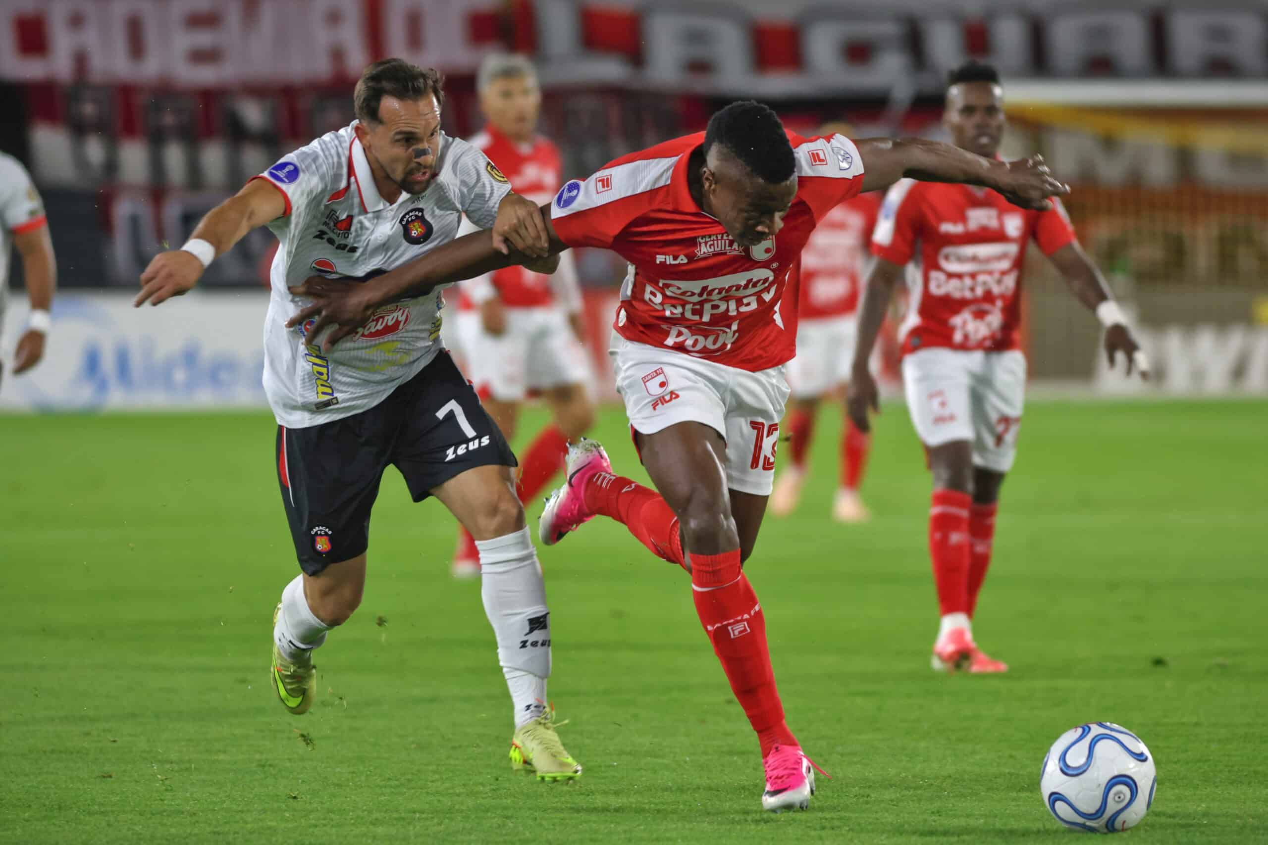 Caracas FC y Santa Fe se aferran a la Sudamericana para seguir con vida a nivel internacional