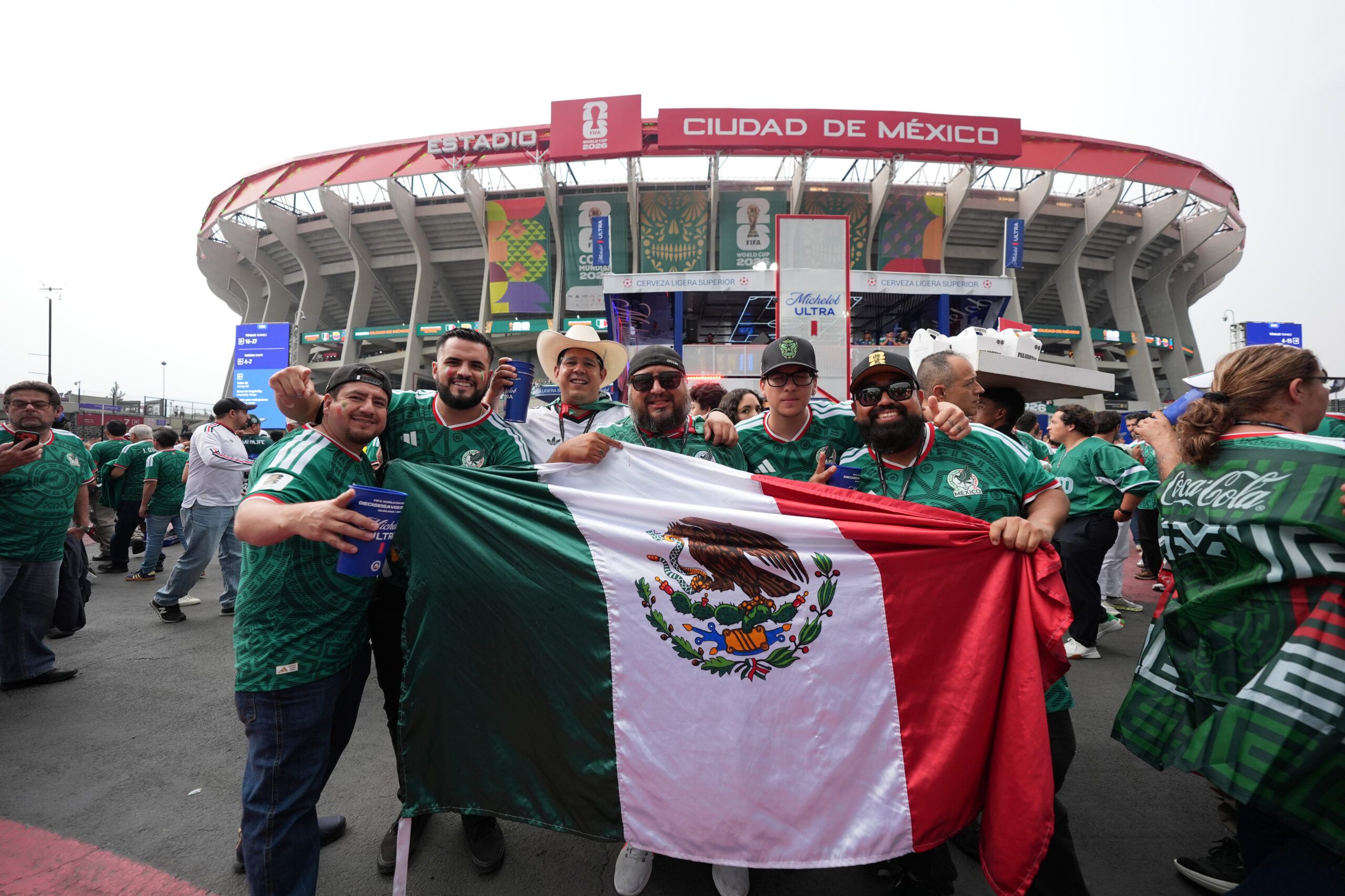 México vs. Inglaterra cambiaría de horario por amenaza de tormentas en la CDMX