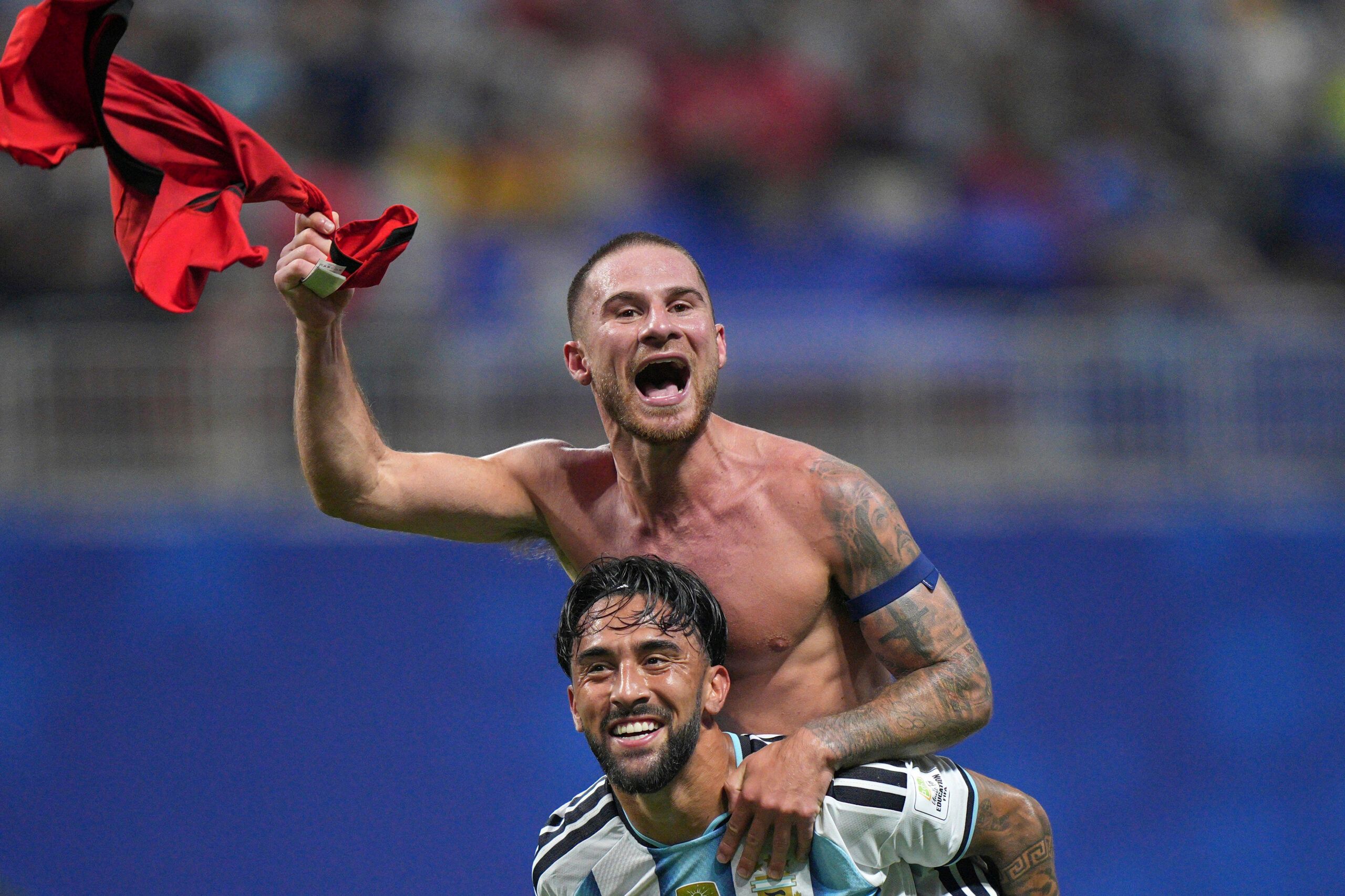 Locura de partido: así se vivió la remontada de Argentina en Betsson.Sportcast