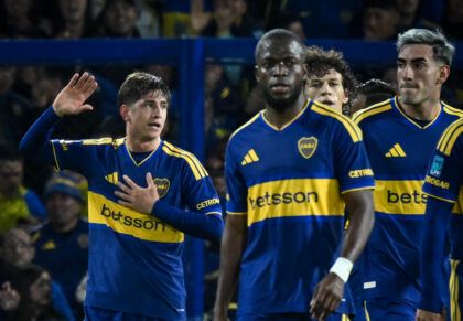 Sufrió, aguantó y festejó: Boca derrotó a Lanús con un gol en la última jugada
