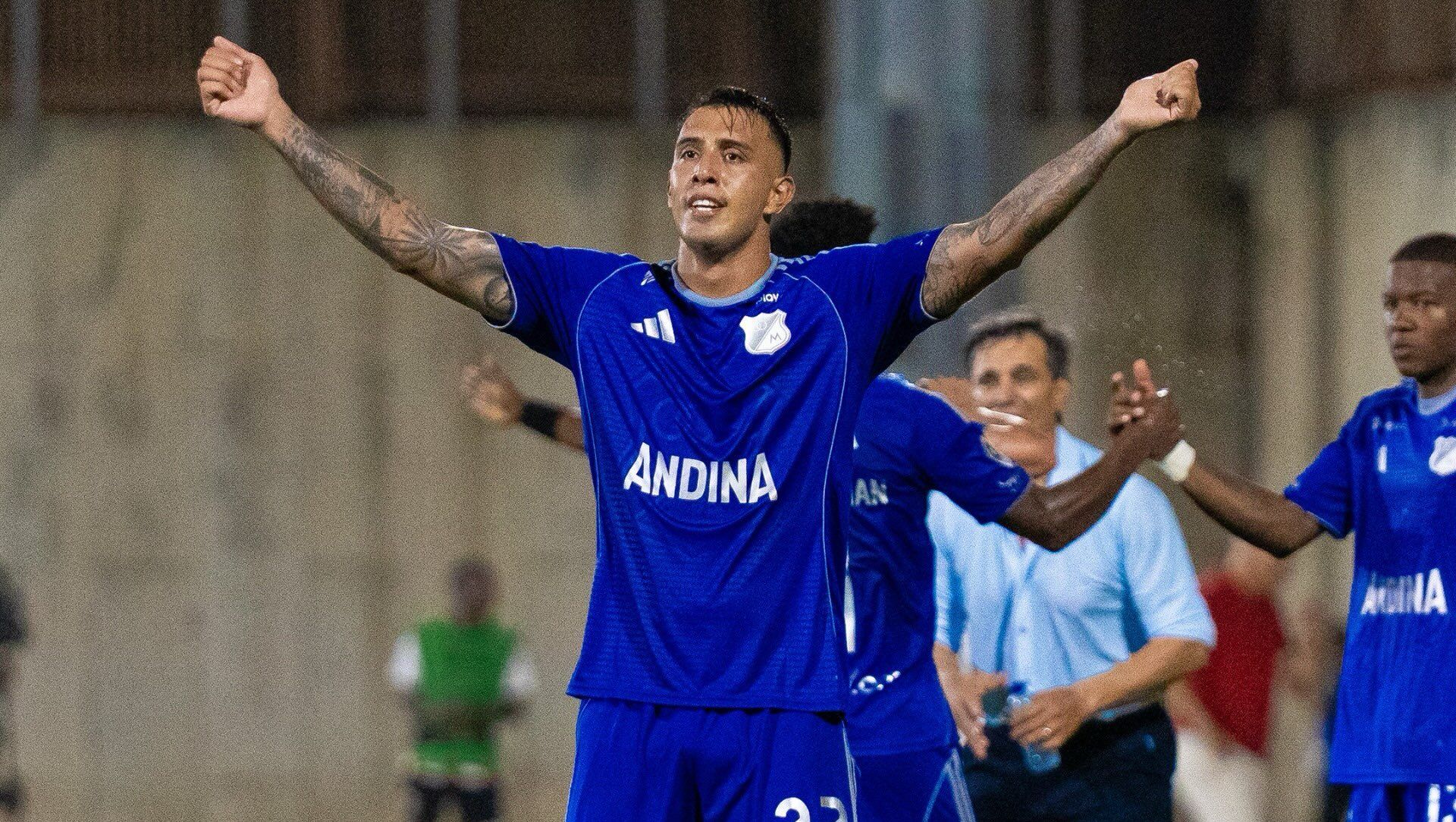 Fabián Bustos sobre triunfo contra Junior: "Siempre estuvimos cerca, lo queríamos ganar"