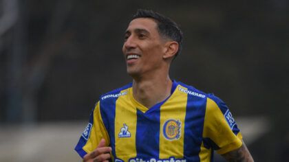 Nunca es tarde: Ángel Di María convirtió su primer doblete con Rosario Central