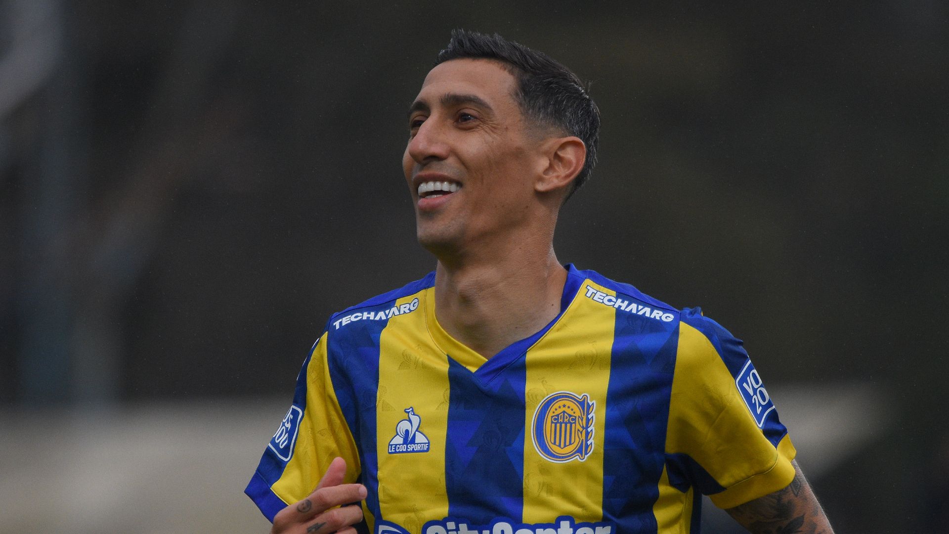 Nunca es tarde: Ángel Di María convirtió su primer doblete con Rosario Central