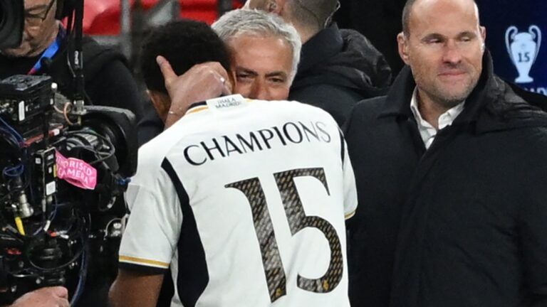 Jude Bellingham habló del trabajo con Mourinho. (Foto: JUSTIN TALLIS / AFP via Getty Images)