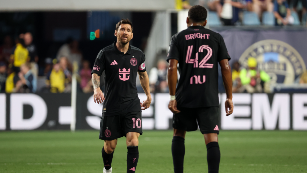 Messi volvió al gol con el Inter Miami, pero no alcanzó para ganar. (Foto: Carly Mackler/Getty Images)