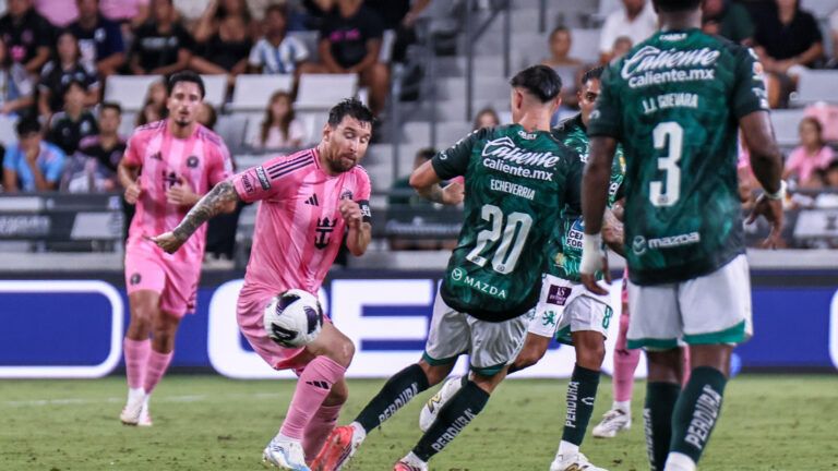 Messi volvió a jugar con Inter Miami. (Foto: Chris Arjoon/Icon Sportswire via Getty Images)