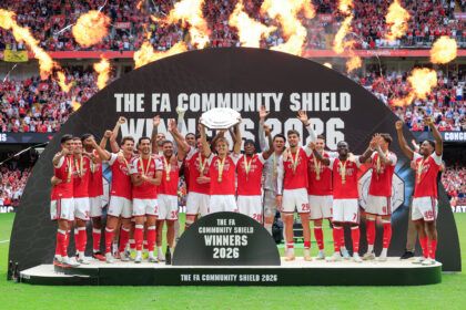 Arsenal goleó al Manchester City para apoderarse de la Community Shield