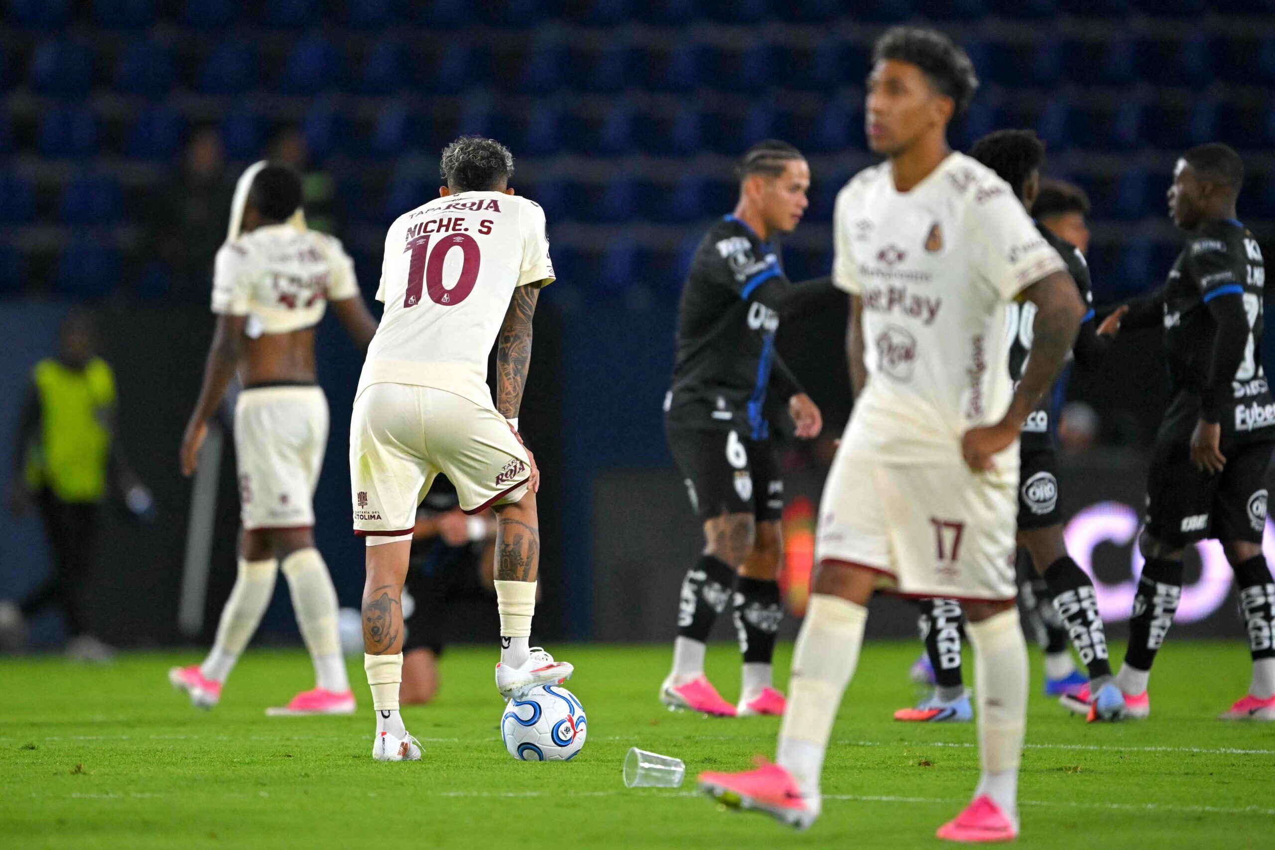 Sebastián Oliveros tras la eliminación del Tolima: “Pido perdón a la hinchada"