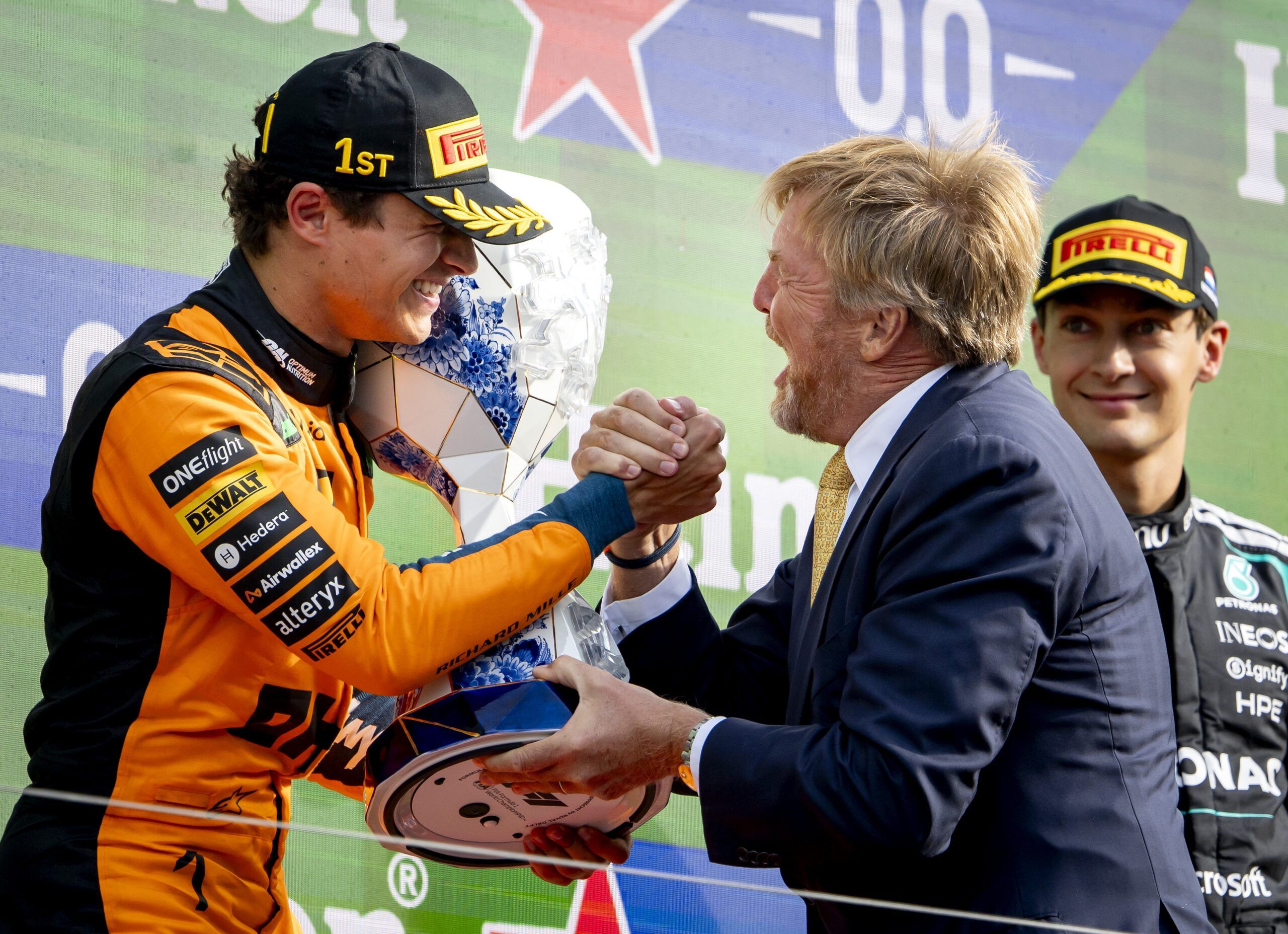 Lando Norris se quedó con el Gran Premio de Países Bajos