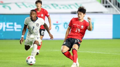 Corea del Sur goleó a Ecuador en el debut de Gallardo en la Tri