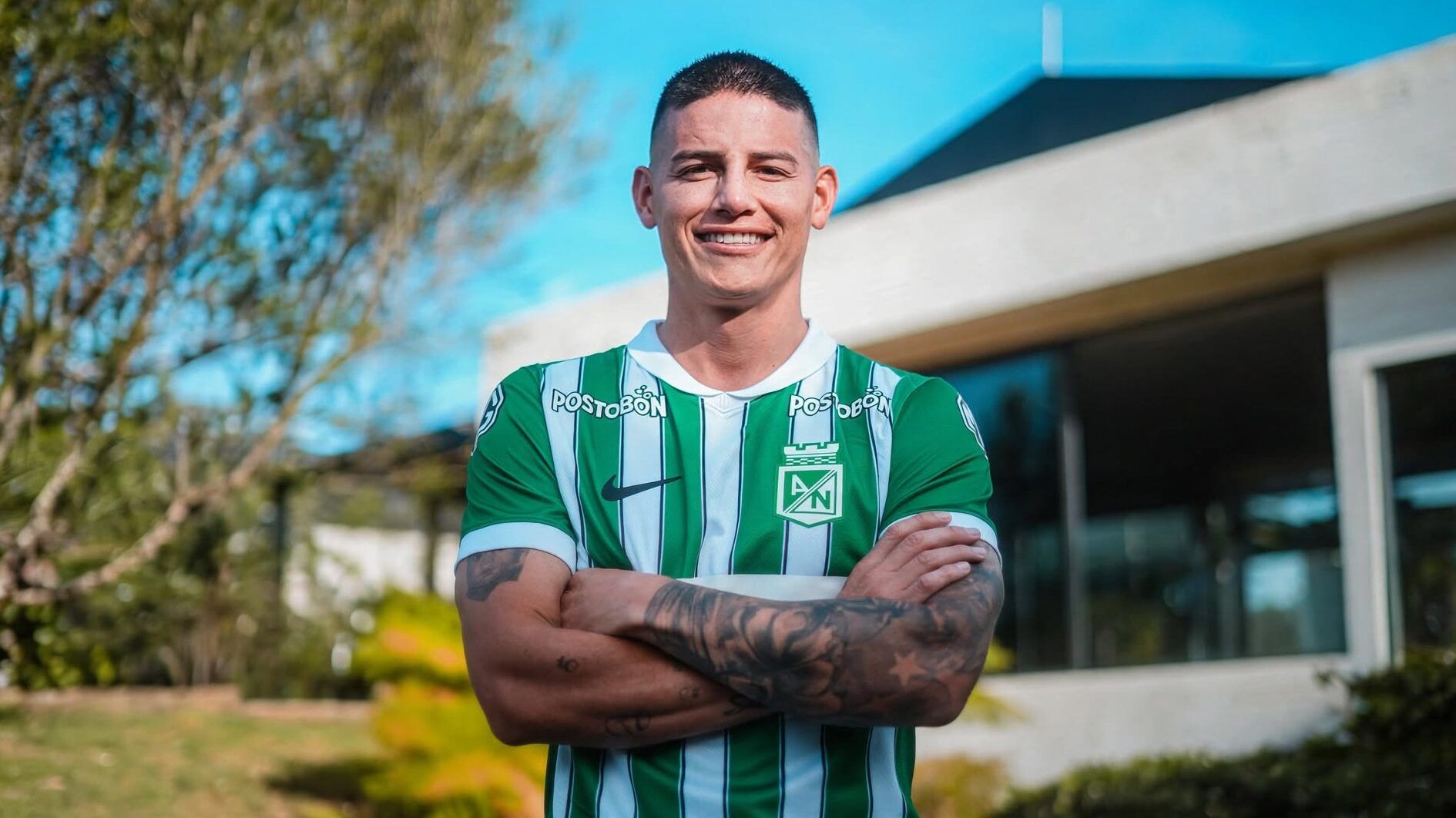James Rodríguez es nuevo jugador de Atlético Nacional: el ‘10’ regresa a Colombia