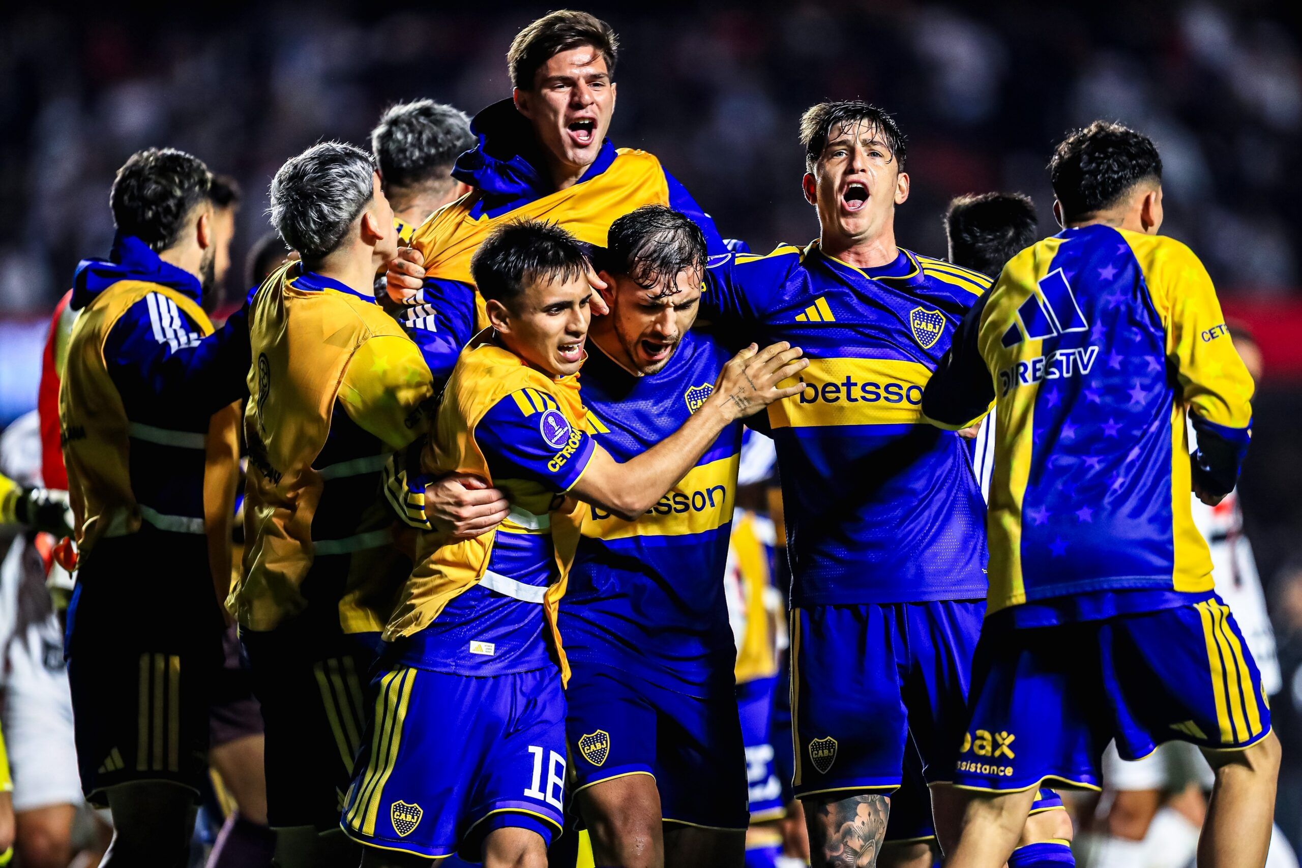 Boca empató en Brasil y avanzó a semifinales de la Sudamericana