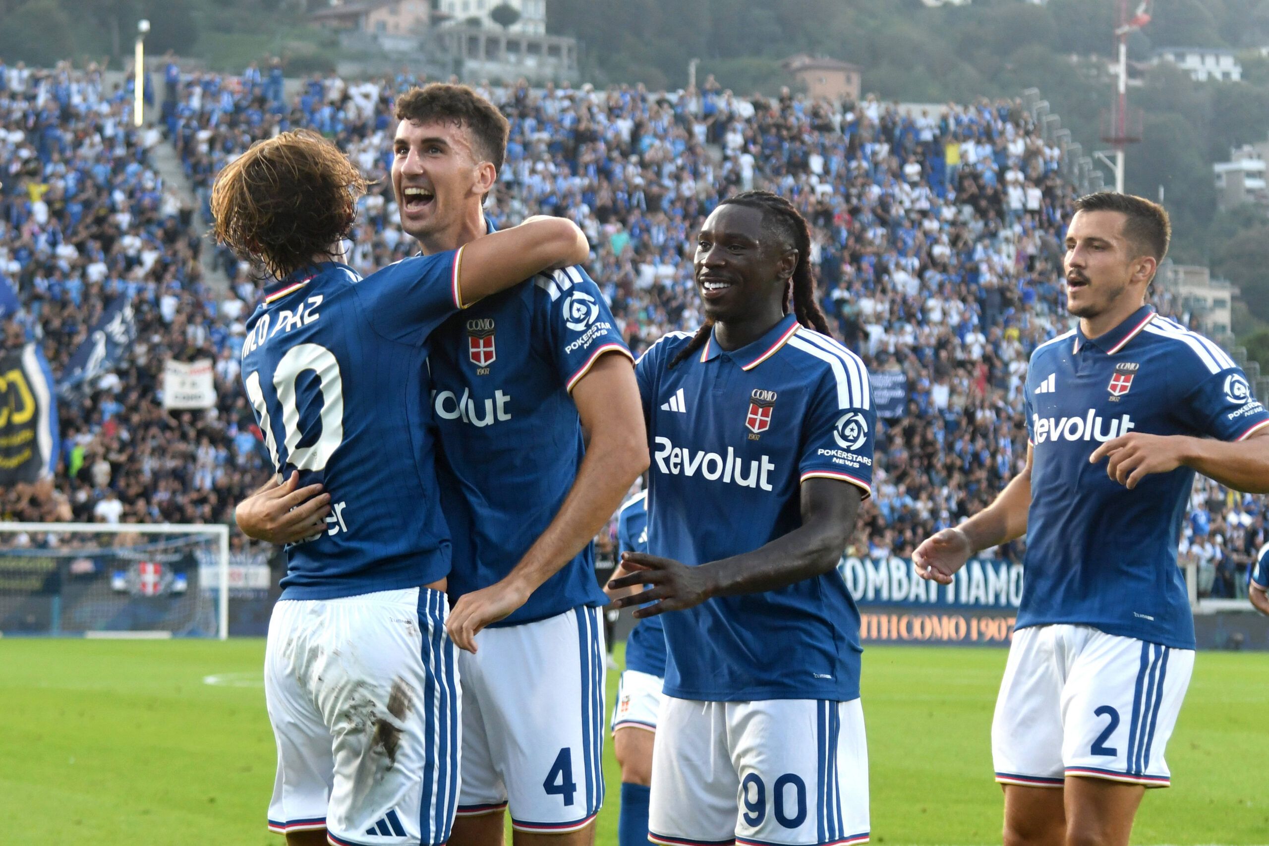 El Como de Nico Paz sigue a la caza de Roma e Inter en el arranque de la Serie A