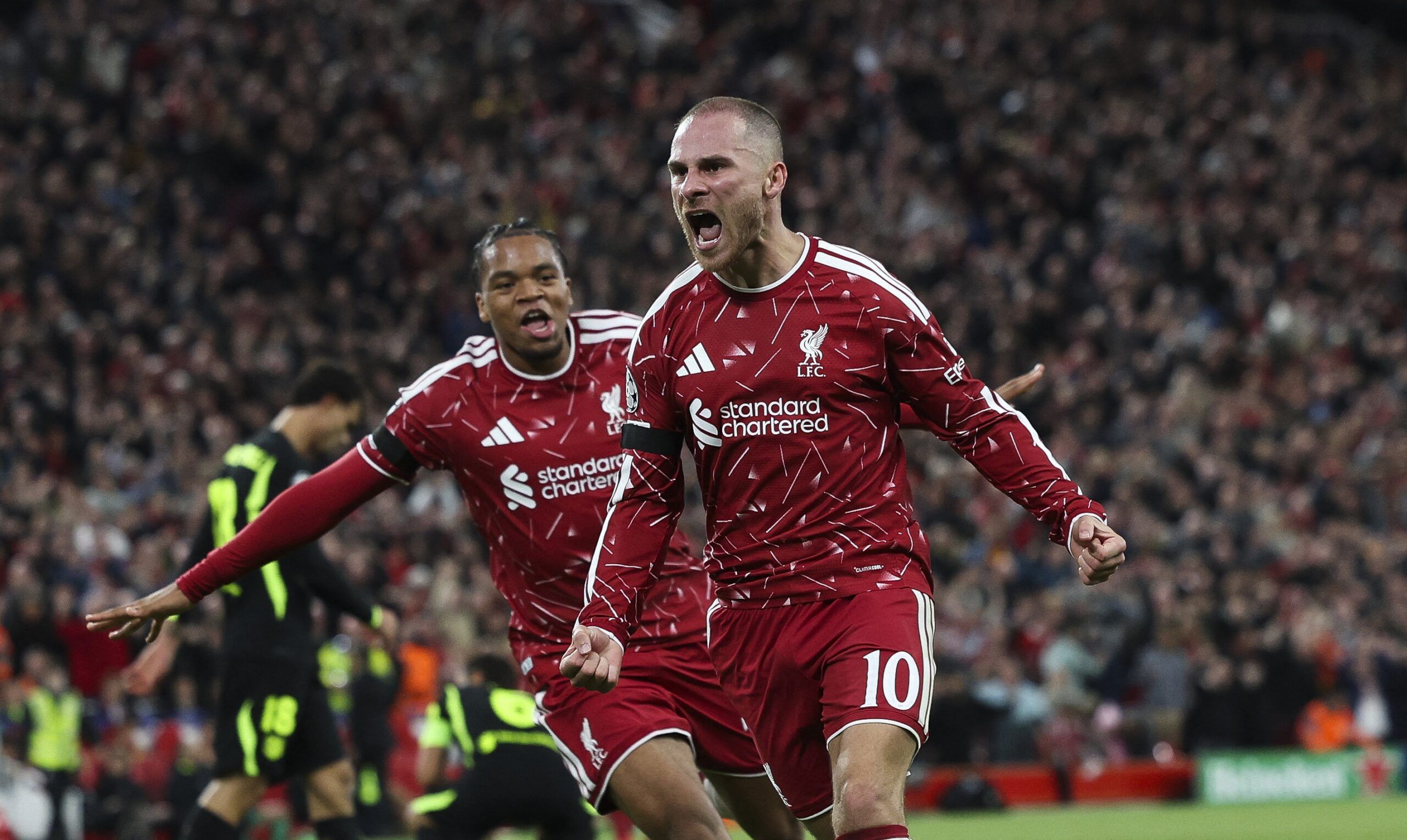 Mac Allister contesta al Liverpool con un golazo para el estreno victorioso en Champions