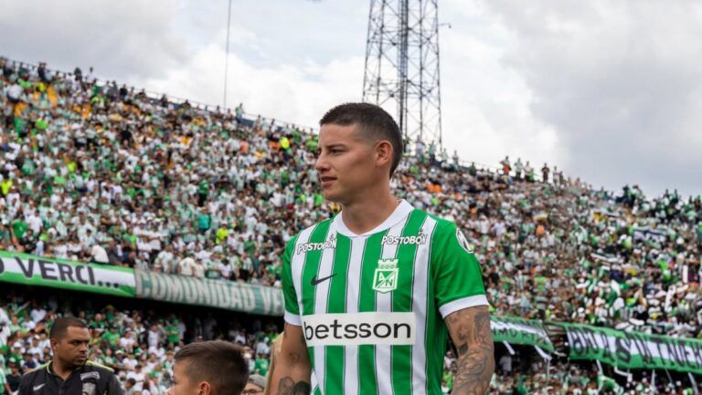 Foto vía Instagram Oficial de James Rodríguez.