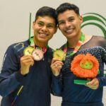 Doblete dorado para Colombia en el Mundial de patinaje artístico