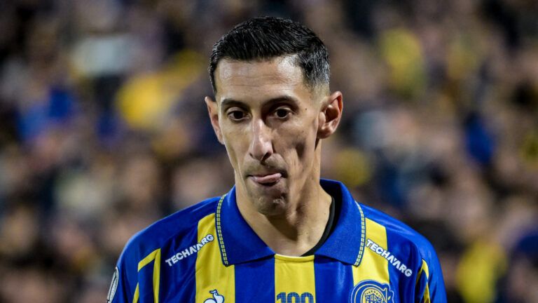 Angel Di Maria Rosario Central v Corinthians Copa CONMEBOL Libertadores 08132026