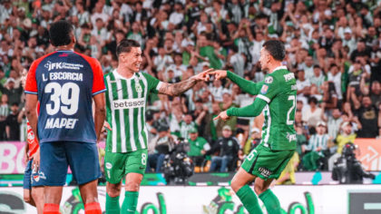 Nacional venció a Medellín en un vibrante clásico y avanzó a las semifinales de la Copa Colombia