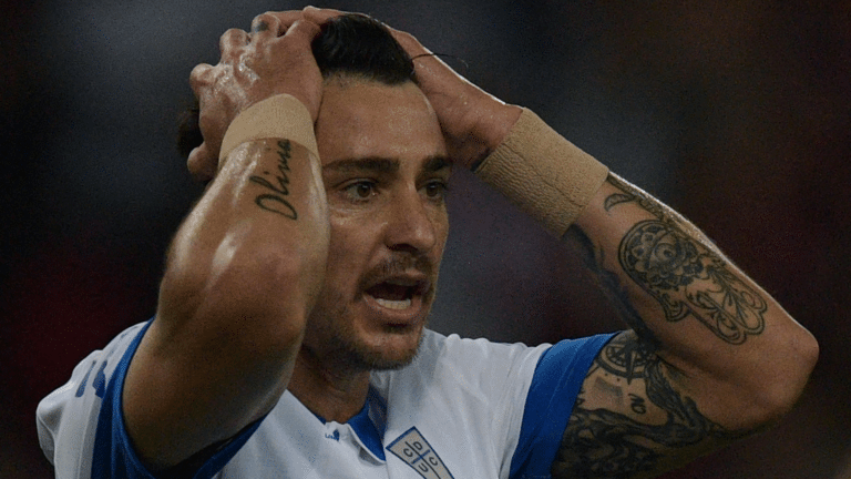 Católica no pasó del empate ante Audax. (Foto: CARL DE SOUZA/AFP via Getty Images)
