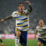 Agónica clasificación de Boca a la final de la Sudamericana. (Foto: MAURO PIMENTEL / AFP via Getty Images)